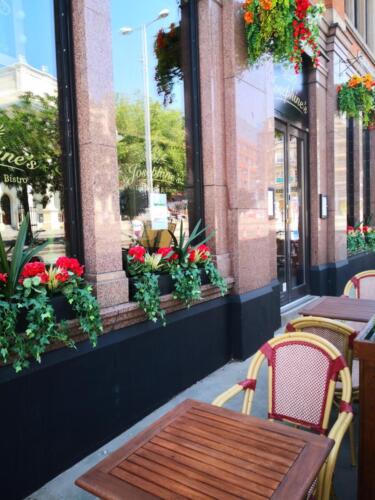 Outside Seating - watch the world go by